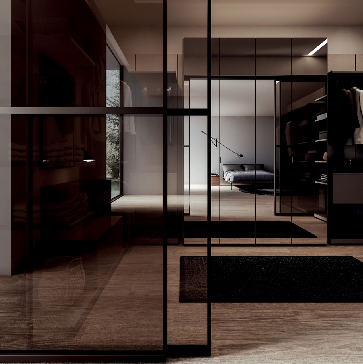 wardrobe room