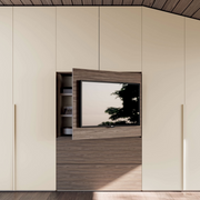 Custom made wardrobe for the attic