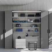 Space saving wardrobe