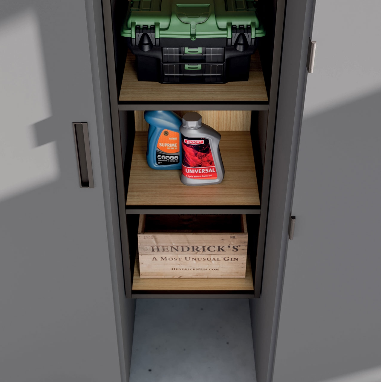 Space-saving wardrobe