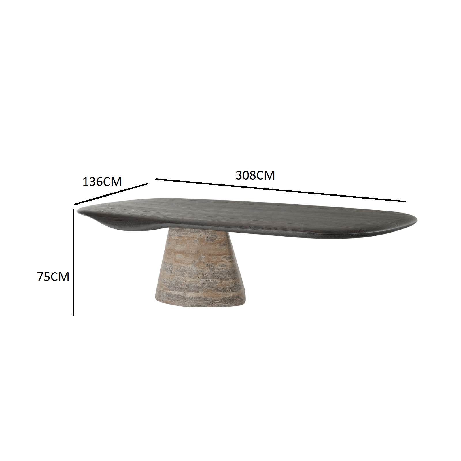 Spanish design dining table
