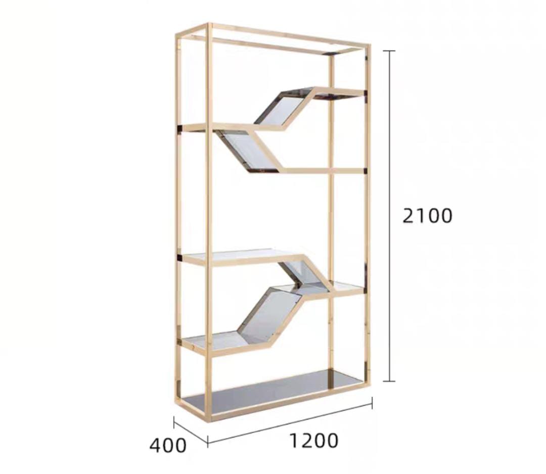 Modern Geometric Display Shelf