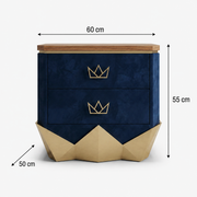 Sovereign Crown | Crest Nightstand