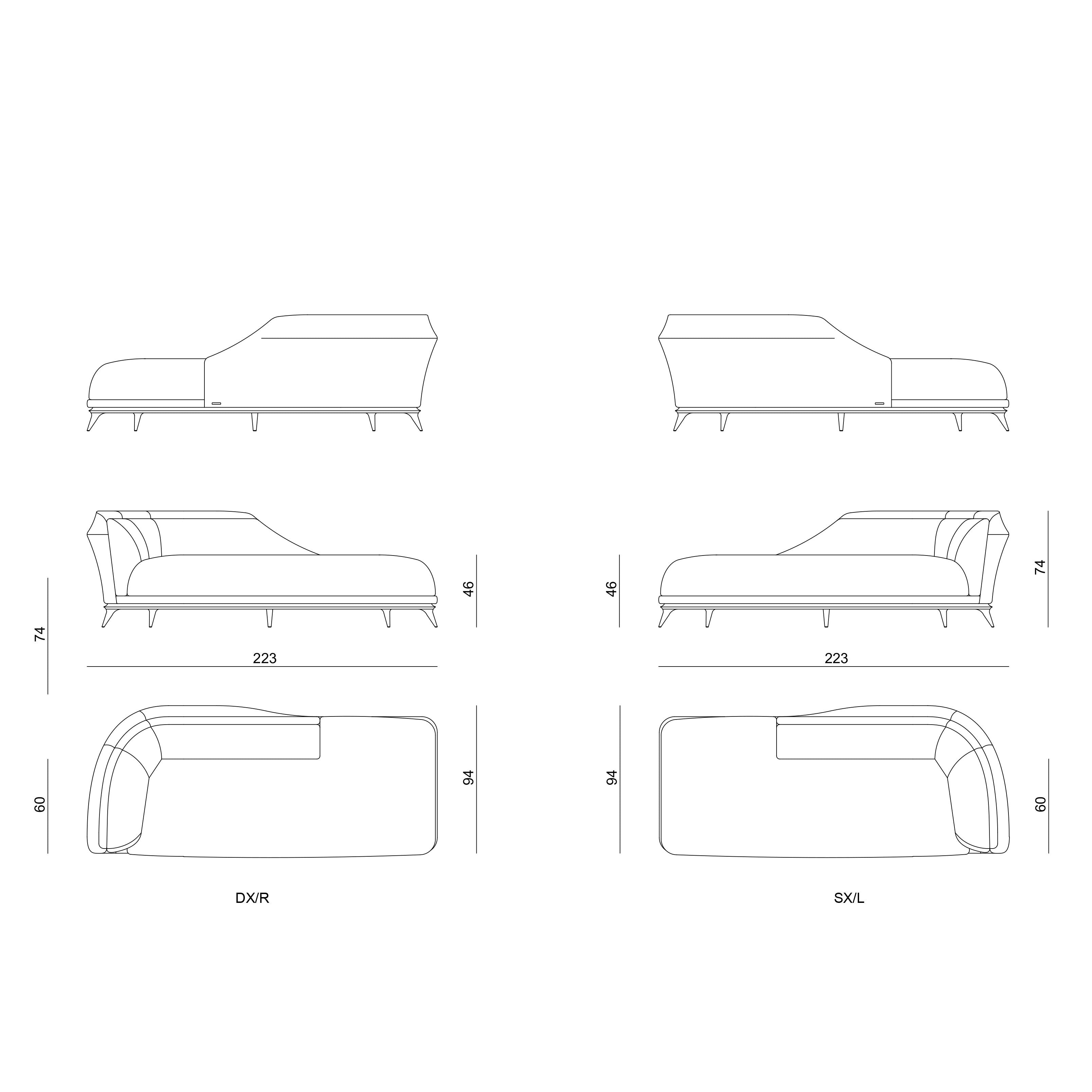 Regenta Chaise Longues