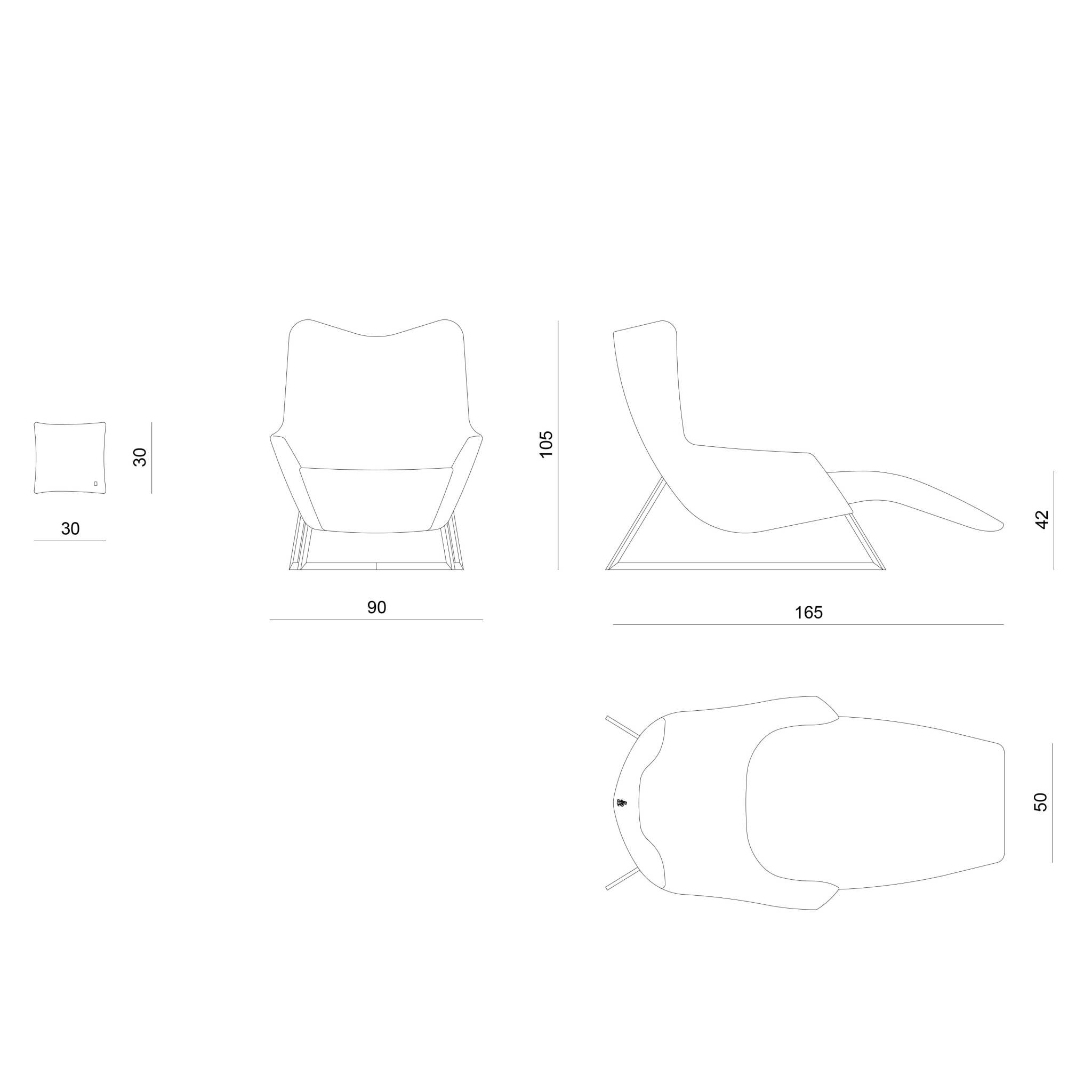 Egoiste Lounge Chair