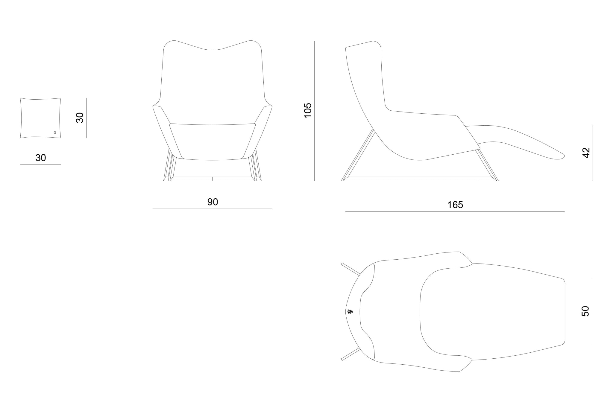 Egoiste Lounge Chair
