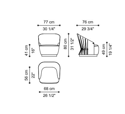 Zebra Grace Armchair