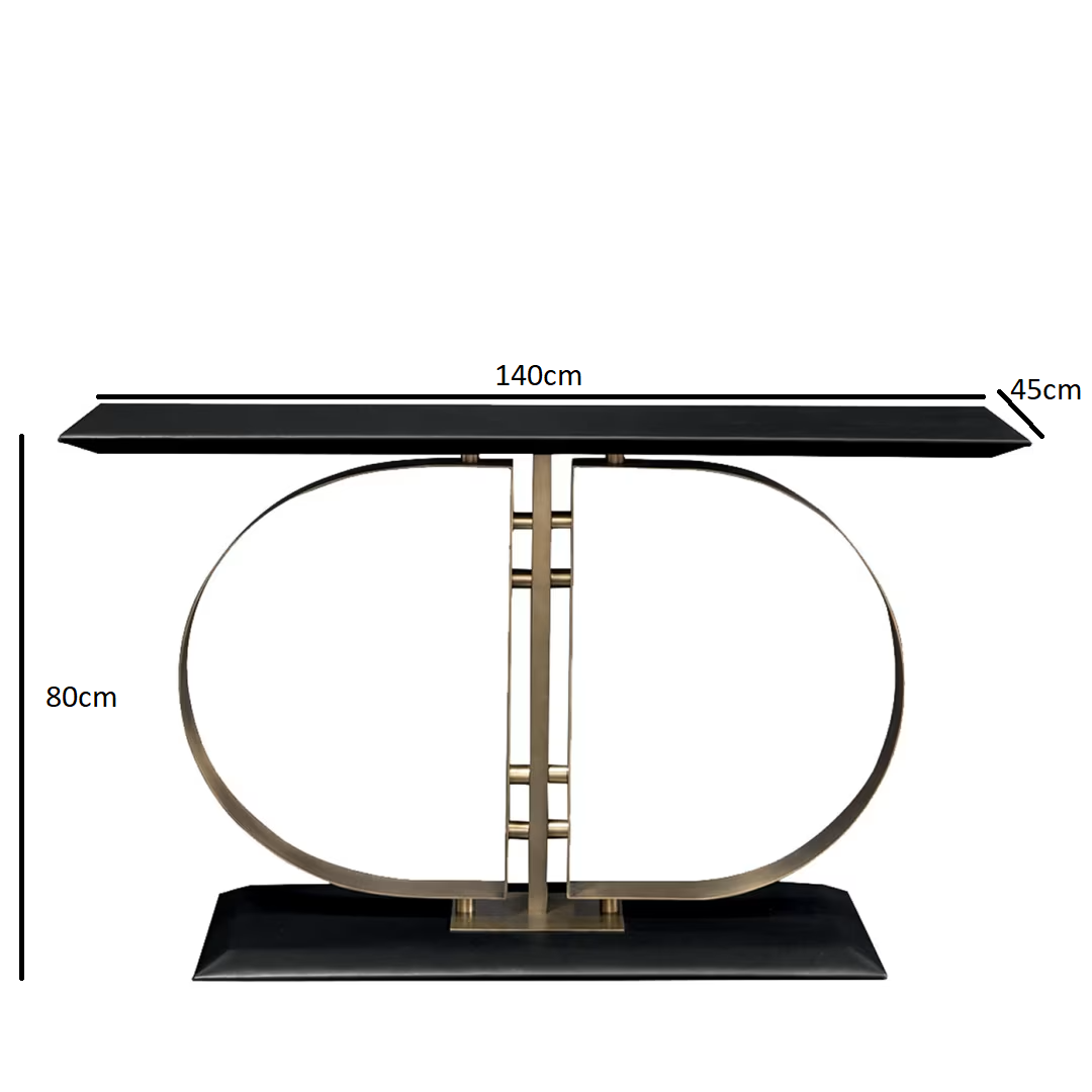 Monogram console