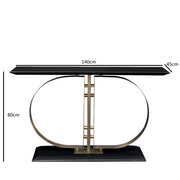 Monogram console