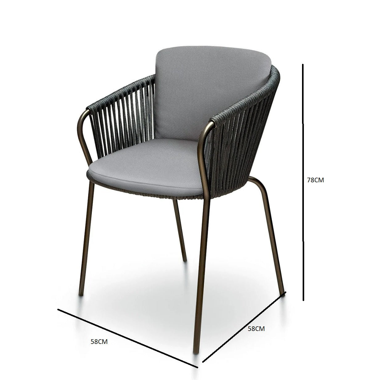 Minerva Outdoor Dining Chair