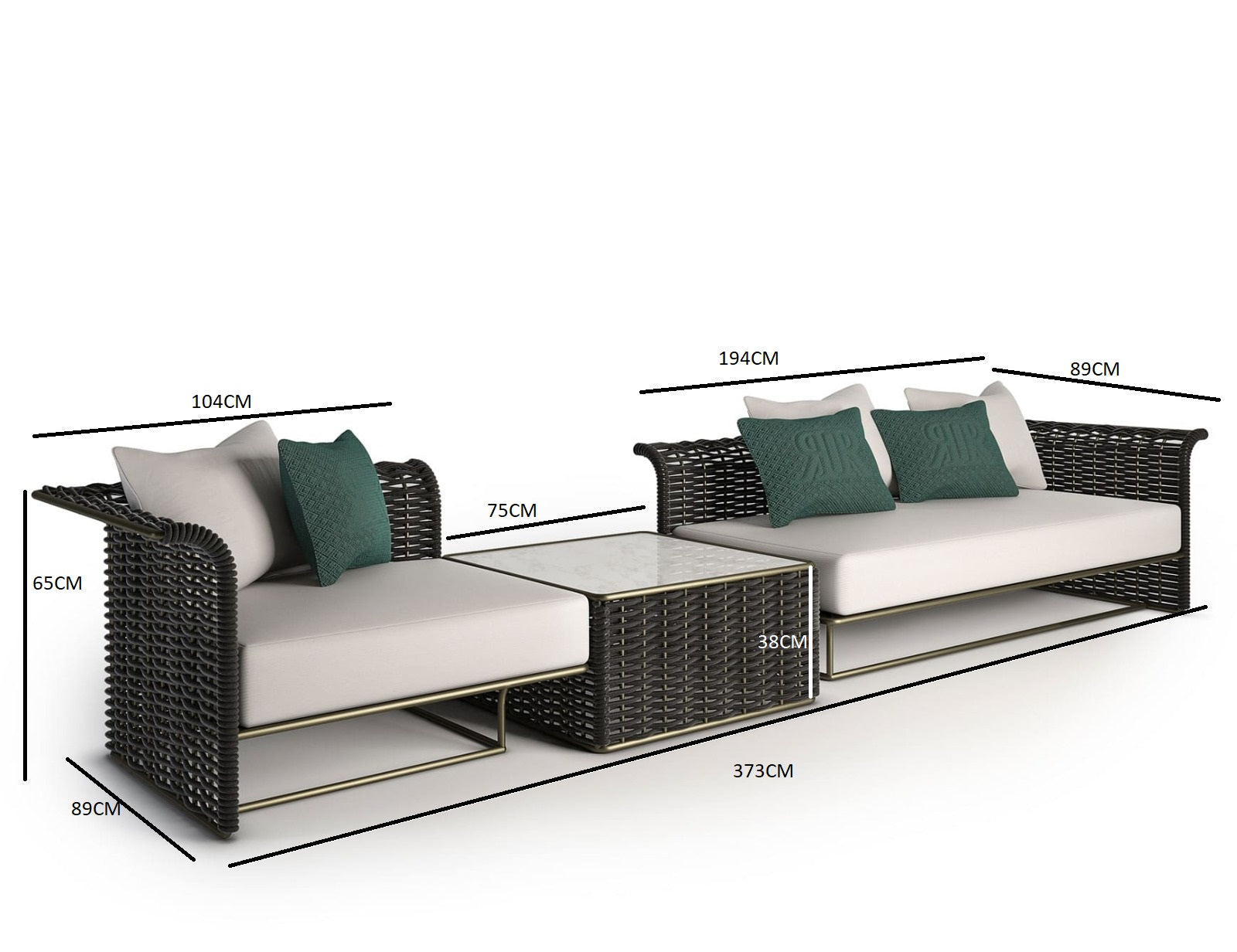 Luxury and elegant design sofa