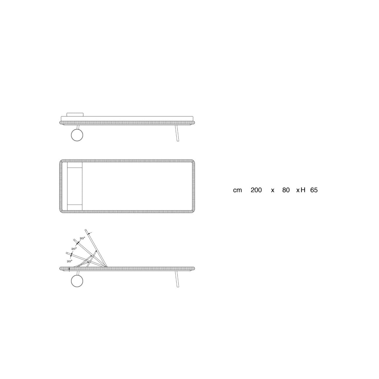 Demetra Outdoor Lounge Chair