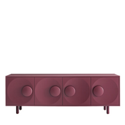 Bardot 4-door wine-red sideboard