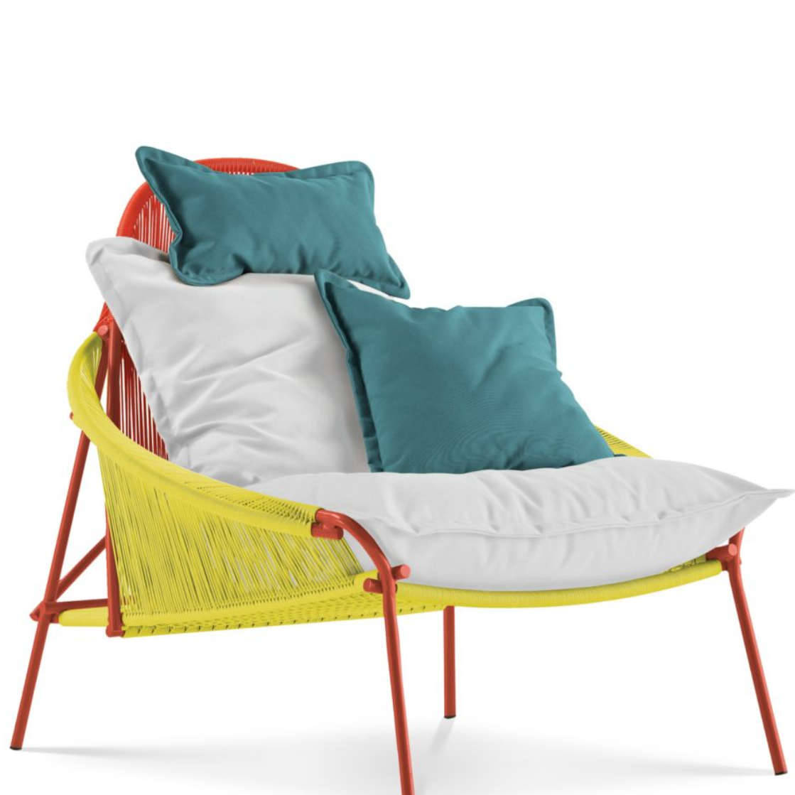 Distinctive modern outdoor chair