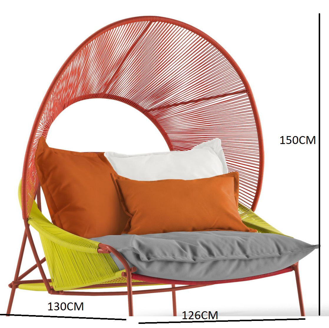 Modern Outdoor Sofa with Unique Design