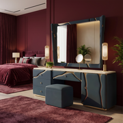 Modern luxury bedroom vanity