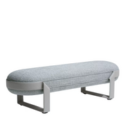 Shirley gray bench