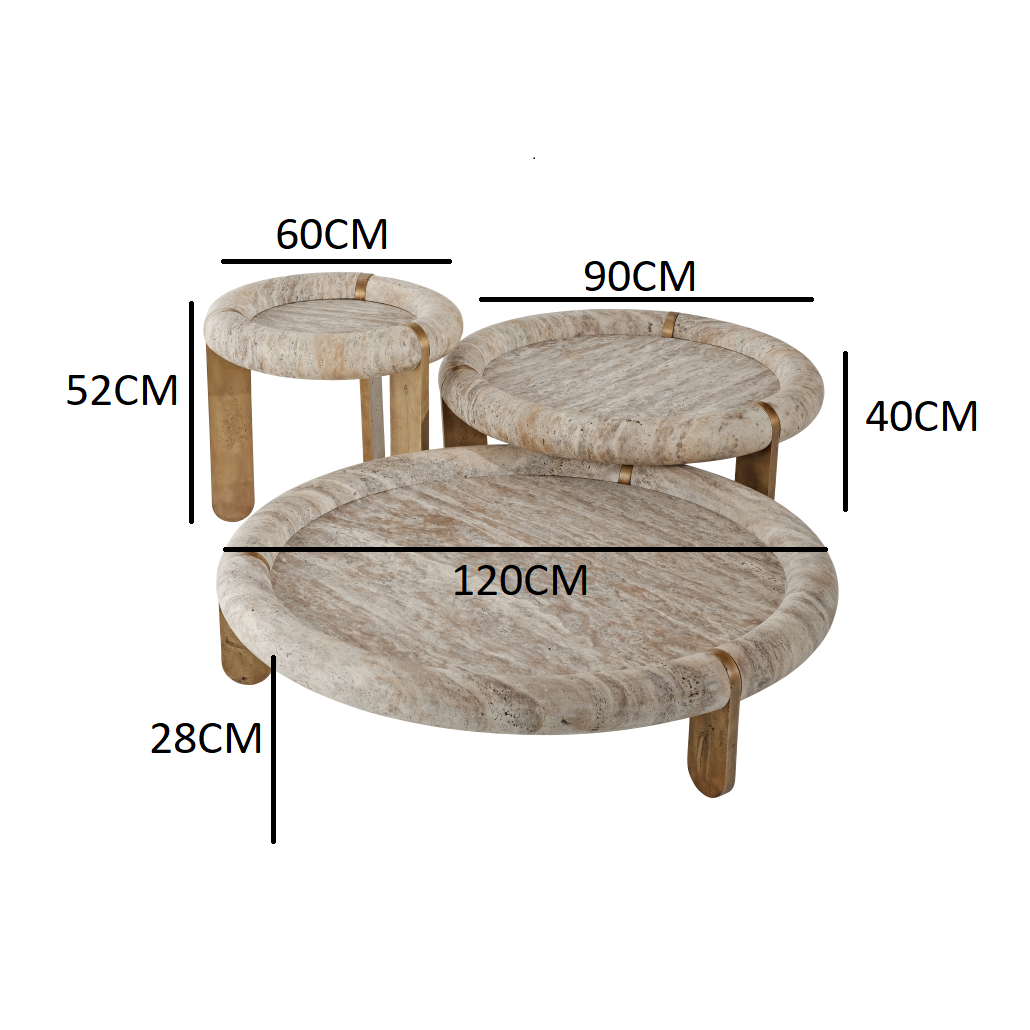 Coffee tables with a distinctive design