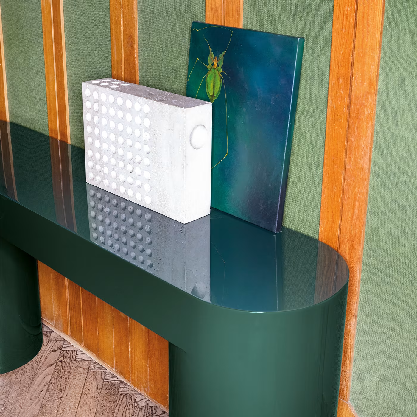 Lazy o green console