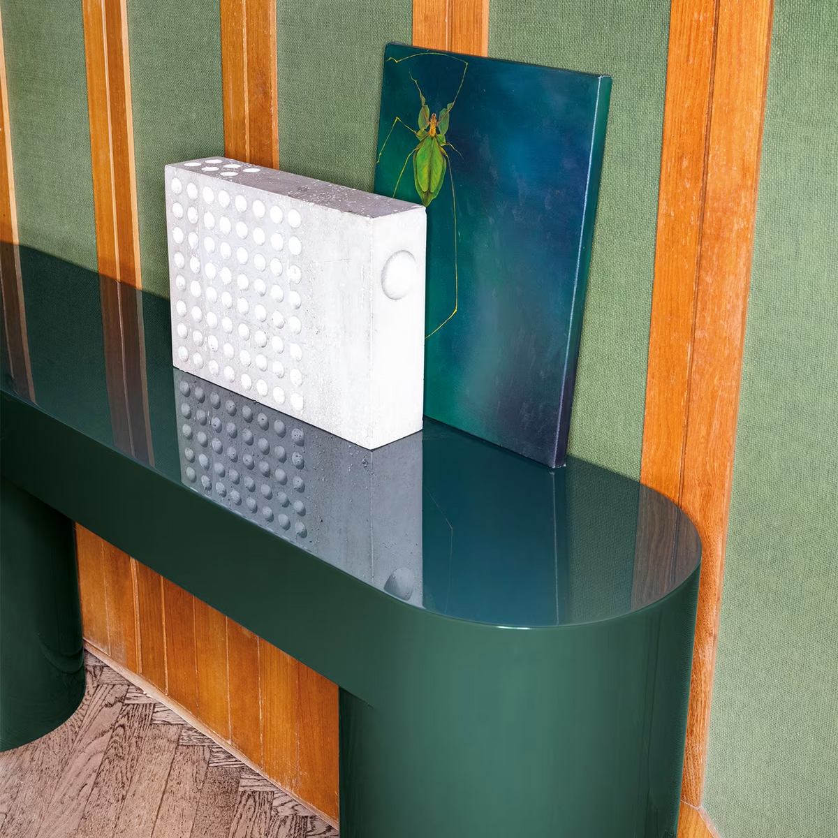 Lazy o green console