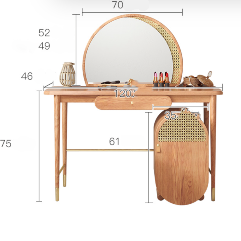 Opulent Warner Wood Dresser