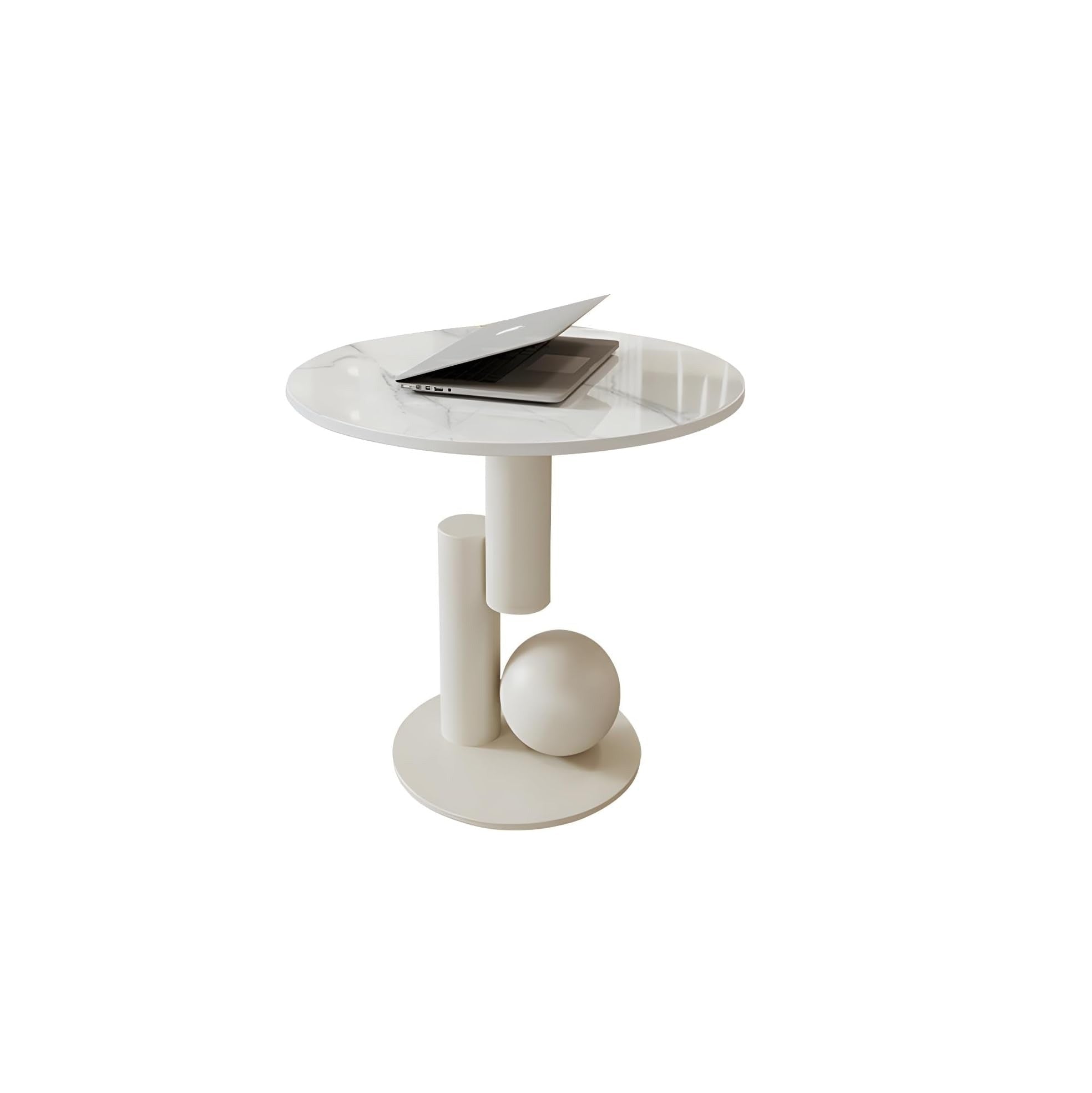 Round Art Side Table