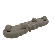 Sofa with a distinctive practical design