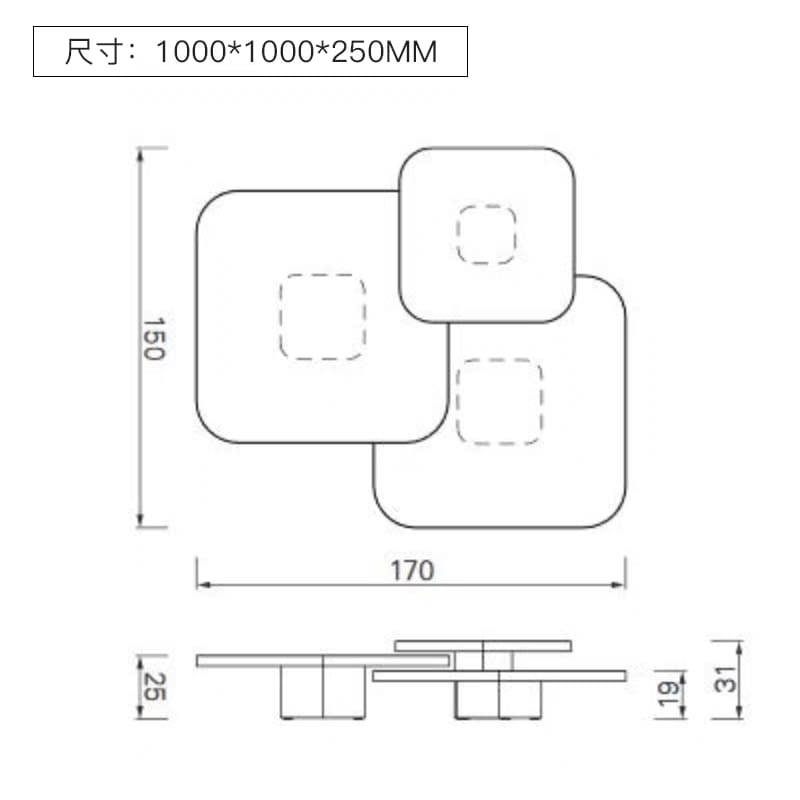 Glass table set