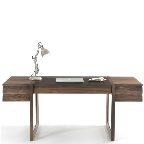 Elle ecrit walnut desk