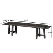 Temaki pinewood low console