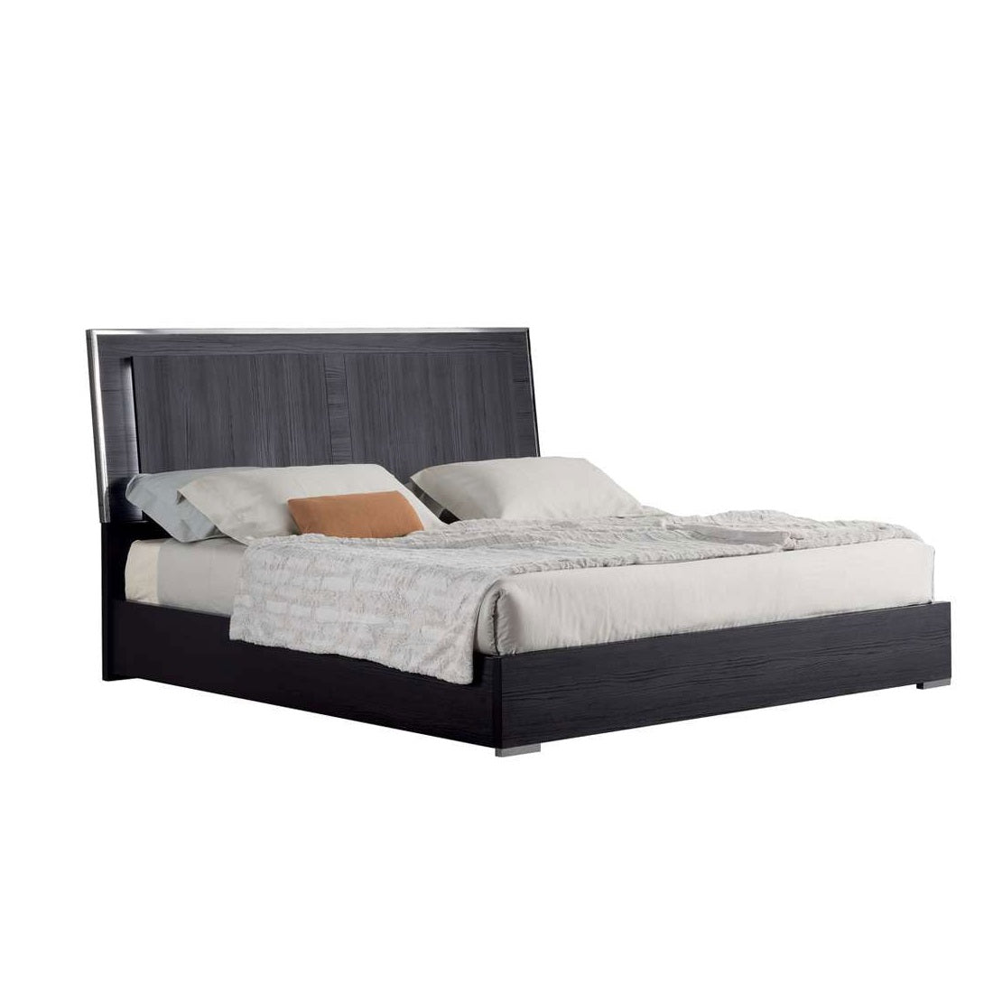 Rustic Elegance Matt Black Bedroom
