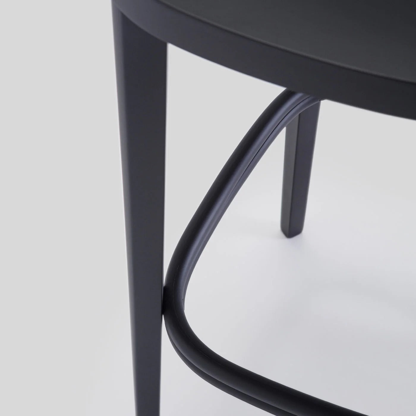 Milano black barstool