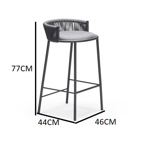 Millie sg-65 gray bar stool