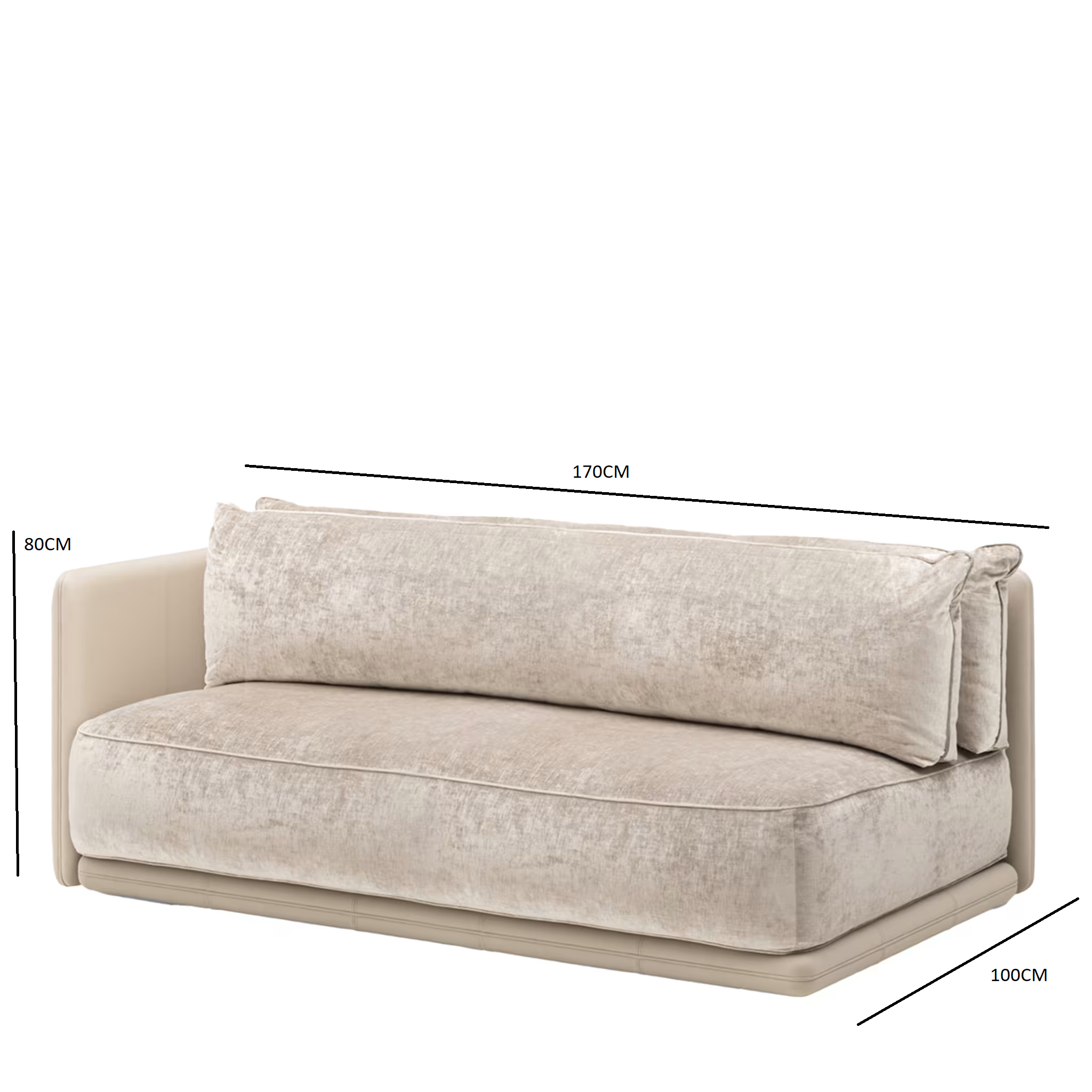 Island modular sofa