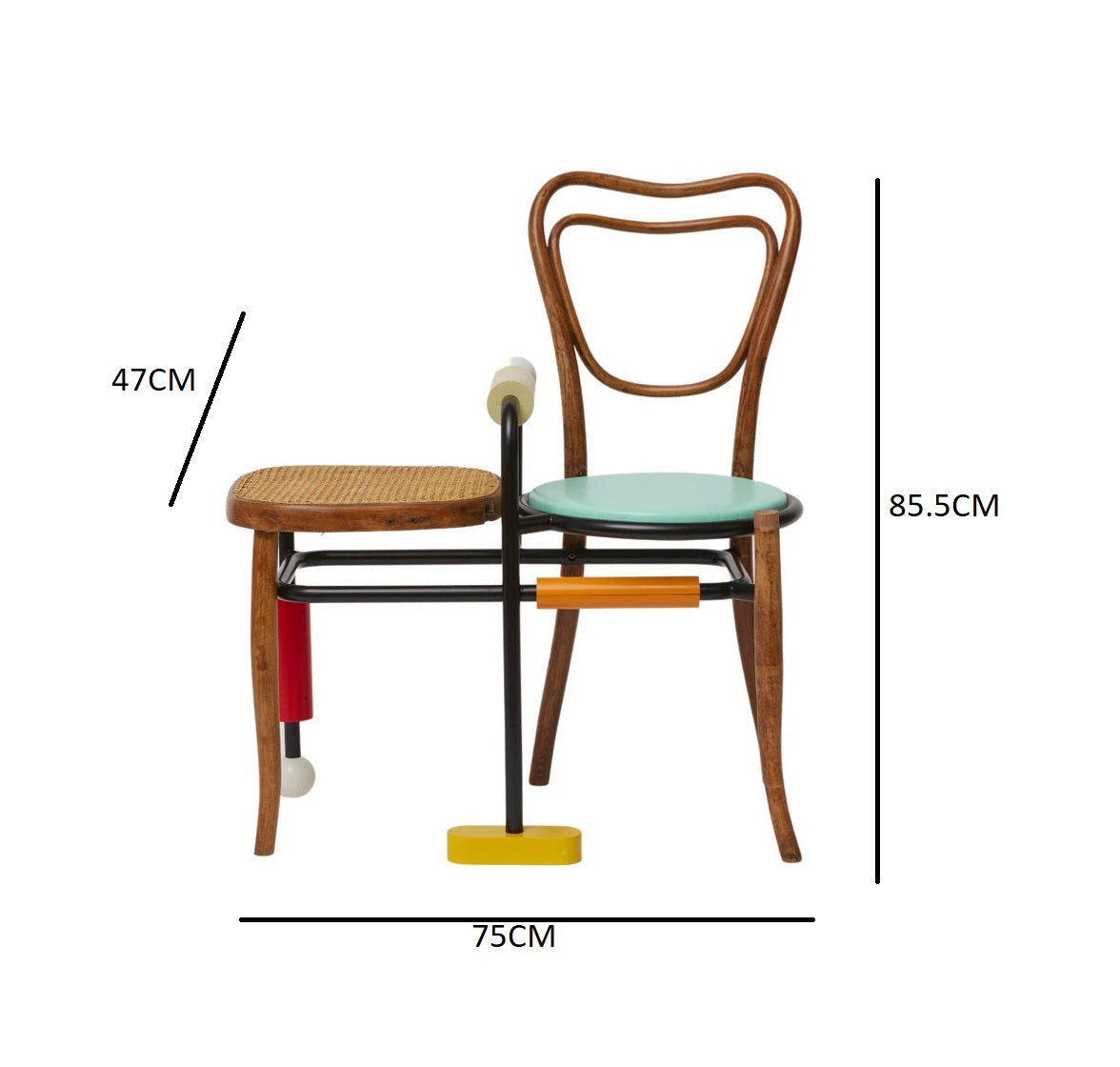 Morse clash thonet chair