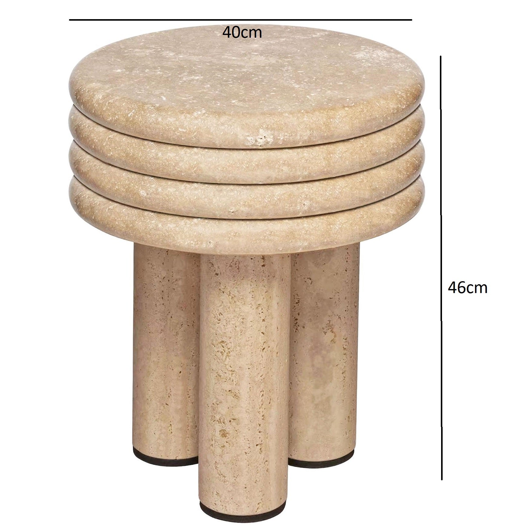 Small round coffee table