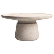 Distinctive circular coffee table