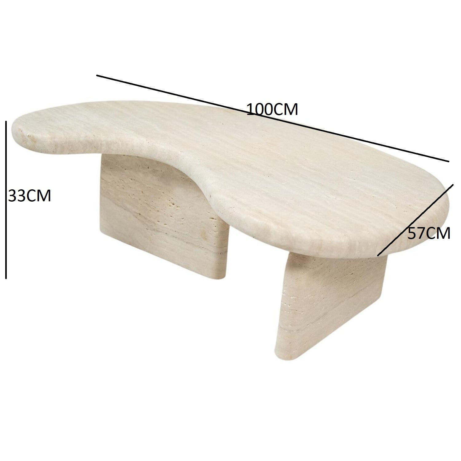Elegant marble design table
