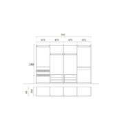 large wardrobe