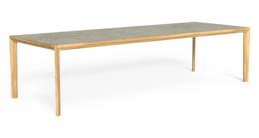 Elegant outdoor dining table