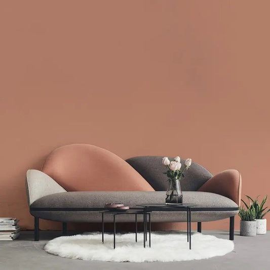 Comfortable two-seater relaxation sofa