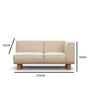 Distinctive double sofa