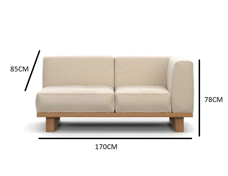 Distinctive double sofa