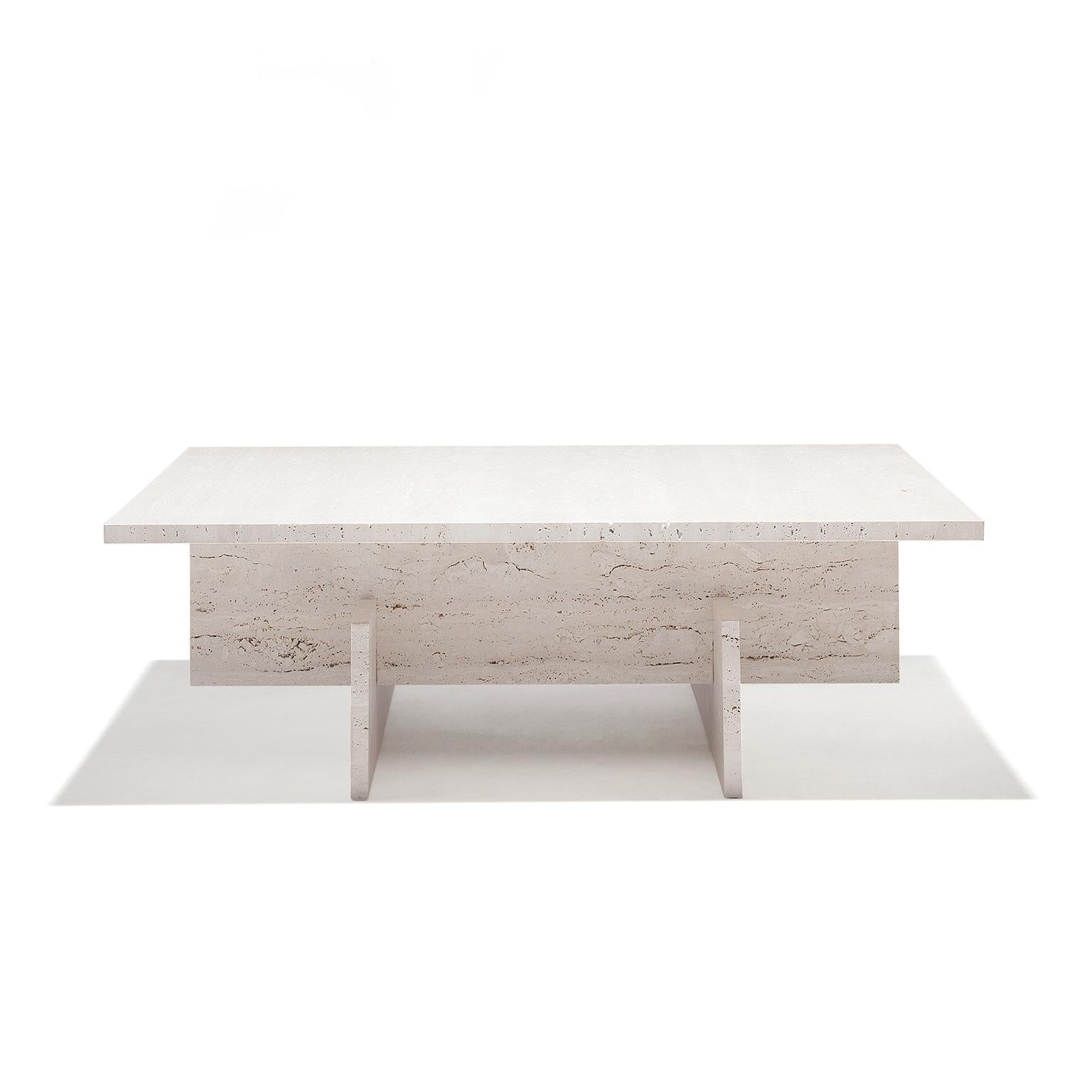 Luxury square coffee table