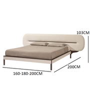 Lips extra large bed