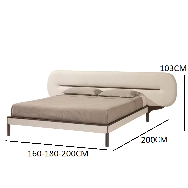 Lips extra large bed