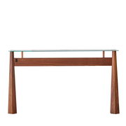 York glass console