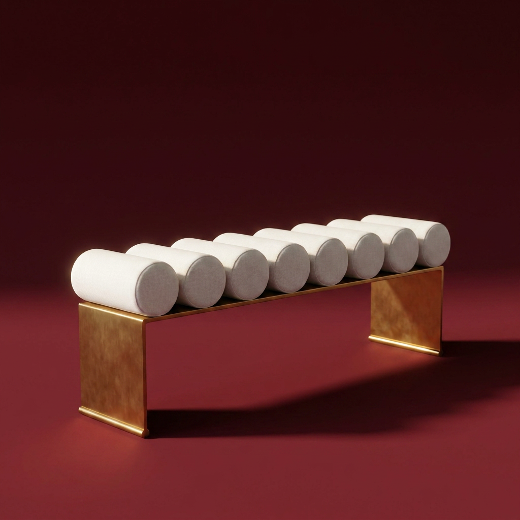 Bench with luxury design