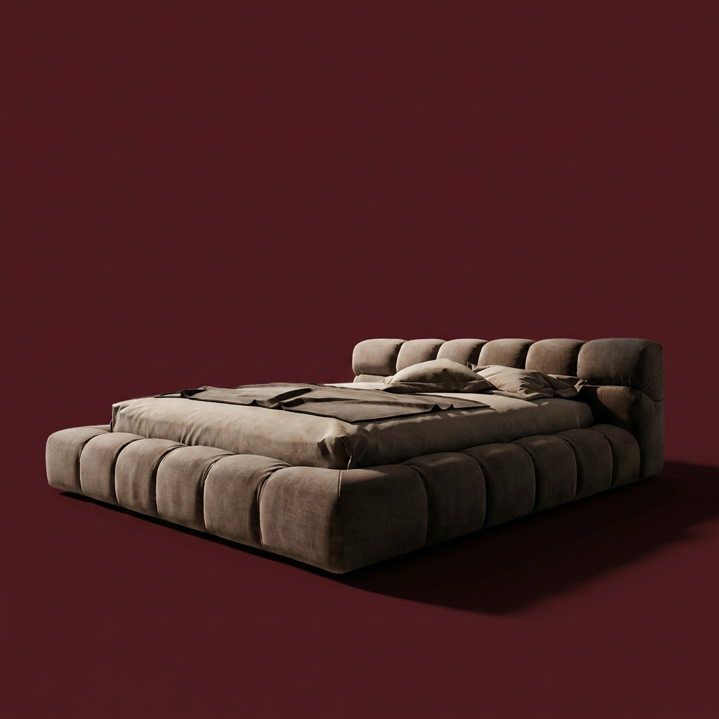 Modern Simple Double Bubble Bed