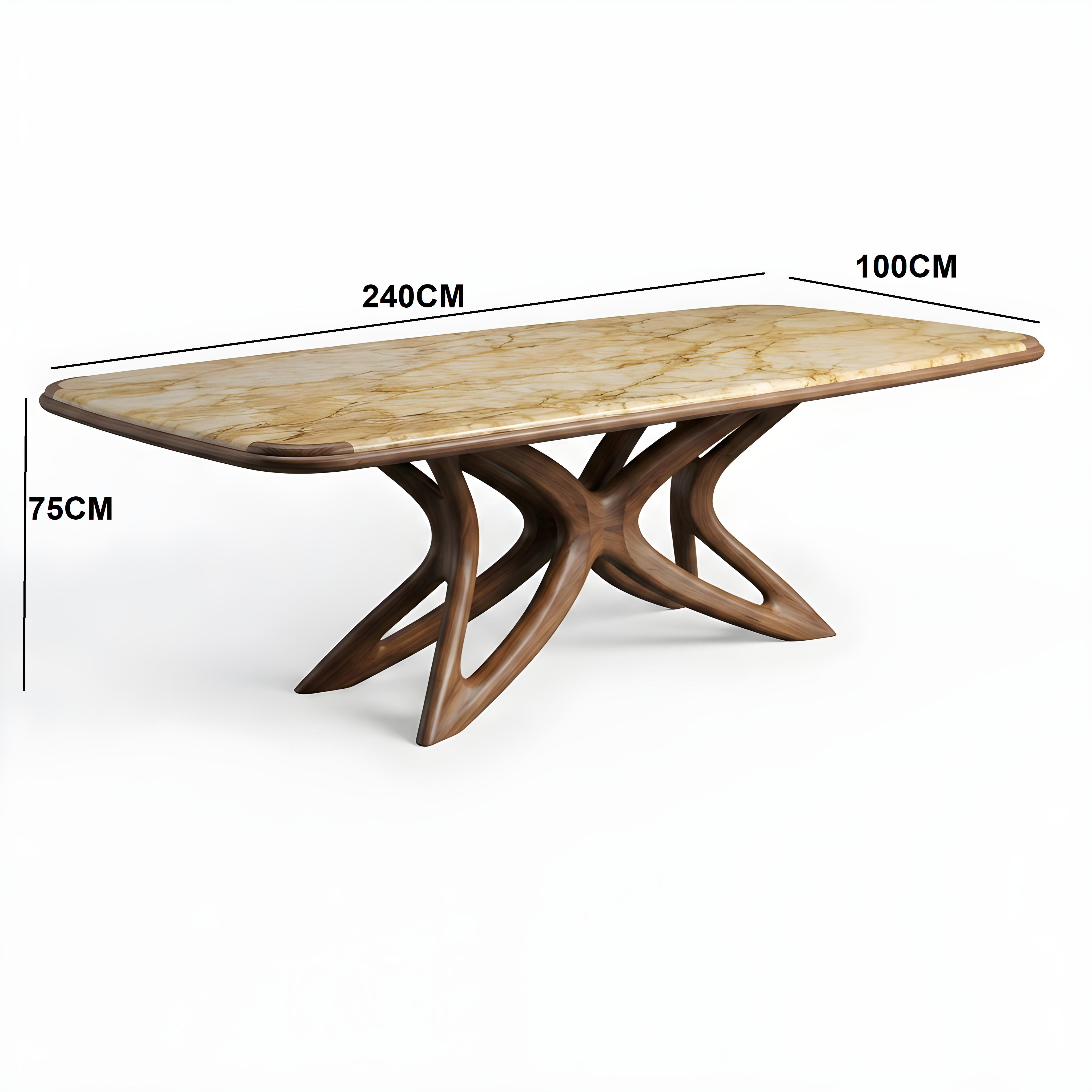 Lotus Root Dining Table – Nefertiti Lotus Origins
